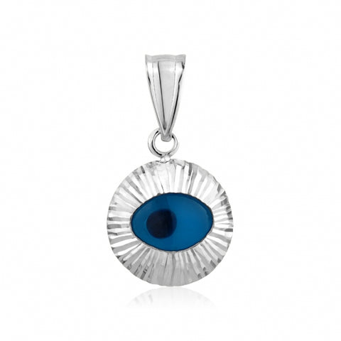 Gold Evil Eye Gold Pendant