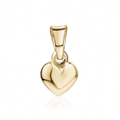 Gold Tiny Heart Pendant
