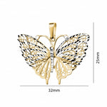 Gold Collection - 10kt Butterfly Pendant