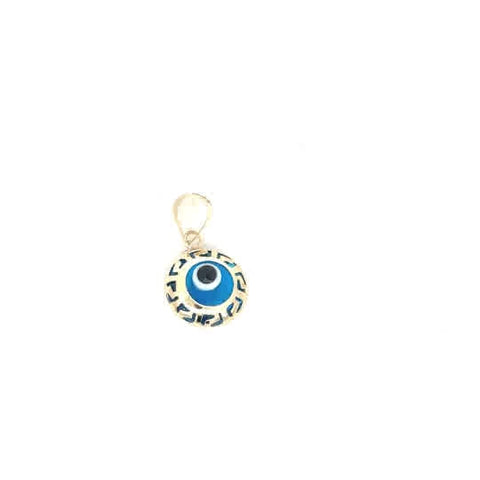 Evil Eye Gold Pendant