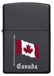 ZIPPO Flag of Canada - Black