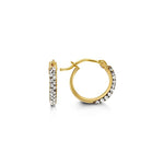Bella Collection - Yellow Gold Hoop Earrings