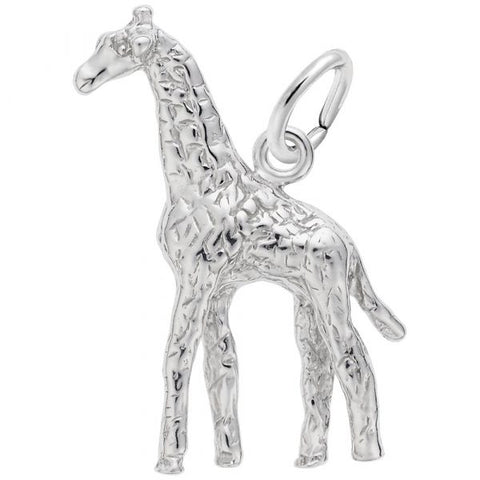 Sterling Silver Giraffe Charm/Pendant