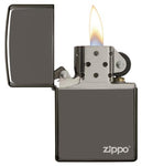 ZIPPO Black Ice with Zippo logo