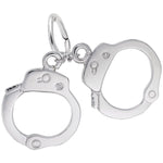 Sterling Handcuffs Pendant