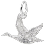 Sterling Silver Canadian Goose Charm/Pendant