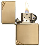 ZIPPO Vintage High Polish Brass