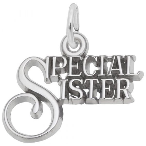 Sterling Special Sister Pendant