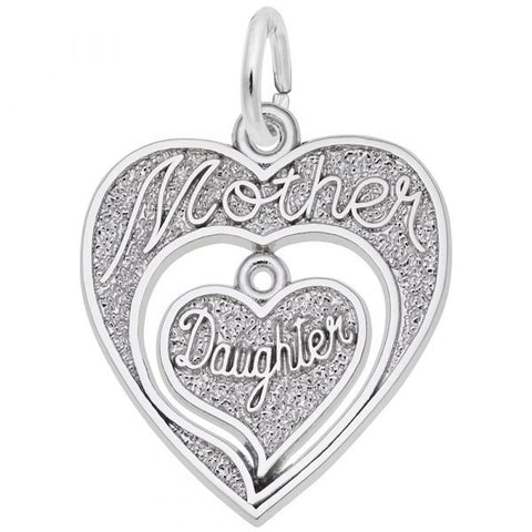 Sterling Mother & Daughter Pendant