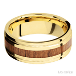 LASHBROOK - 14kt Gold w/Desert Ironwood Inlay