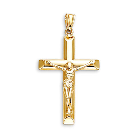Bella Faith Collection - Yellow Gold Crucifix