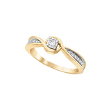 10kt Yellow Gold Diamond Ring