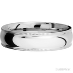 LASHBROOK - Domed w/Milgrain Cobalt Chrome