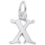 Sterling Initial A-Z Pendant