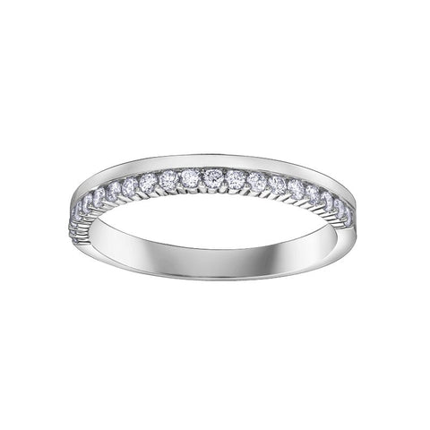 White Gold Diamond Band