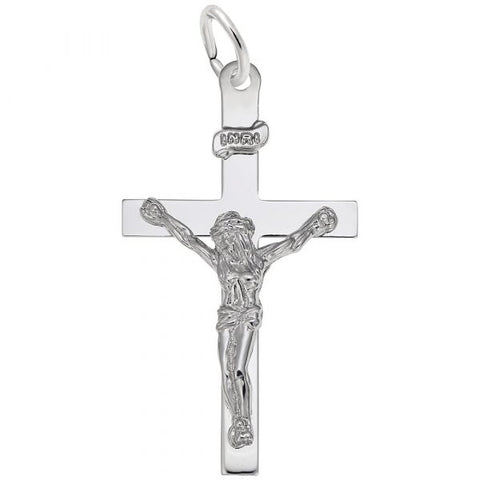 Sterling Crucifix Cross Pendant