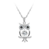 Sterling Silver Owl Necklace