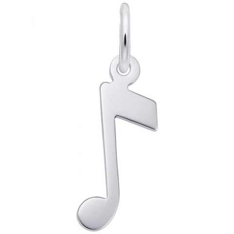 Sterling Silver Music Note Charm/Pendant