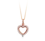 Bella Collection - 10kt Gold Heart Necklace
