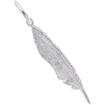 Sterling Silver Feather Charm/Pendant
