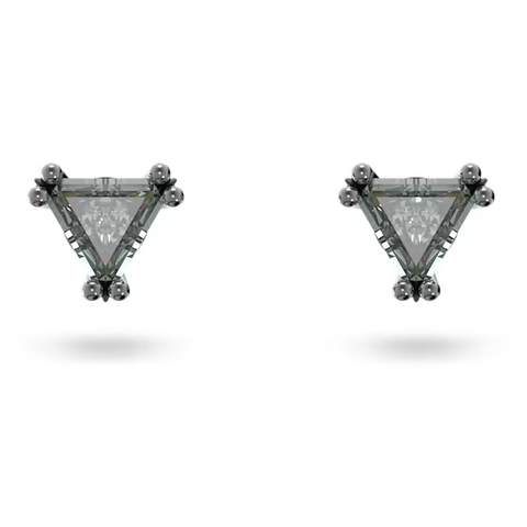 Swarovski Stilla stud earrings Triangle cut 5639137