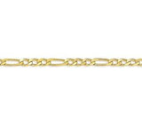 Yellow Gold Figaro Bracelet