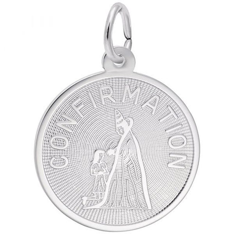 Sterling Confirmation Pendant