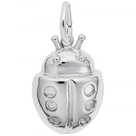 Sterling Silver Lucky Ladybug Charm/Pendant