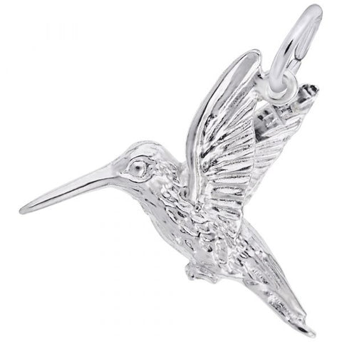 Sterling Silver Hummingbird Charm/Pendant