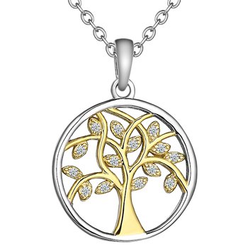 Sterling Silver Tree of Life Necklace