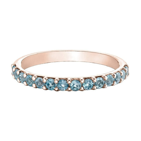 Chi Chi Stackable Gemstone Ring - Aquamarine