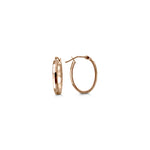 Bella Collection - Rose Gold Hoop Earrings