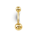 14kt Yellow Gold Belly Ring