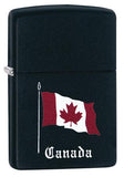 ZIPPO Flag of Canada - Black