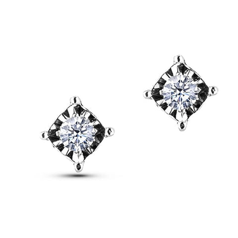 Polar Light Canadian Diamond Earrings