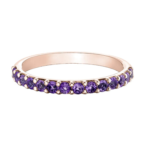 Chi Chi Stackable Gemstone Ring - Amethyst