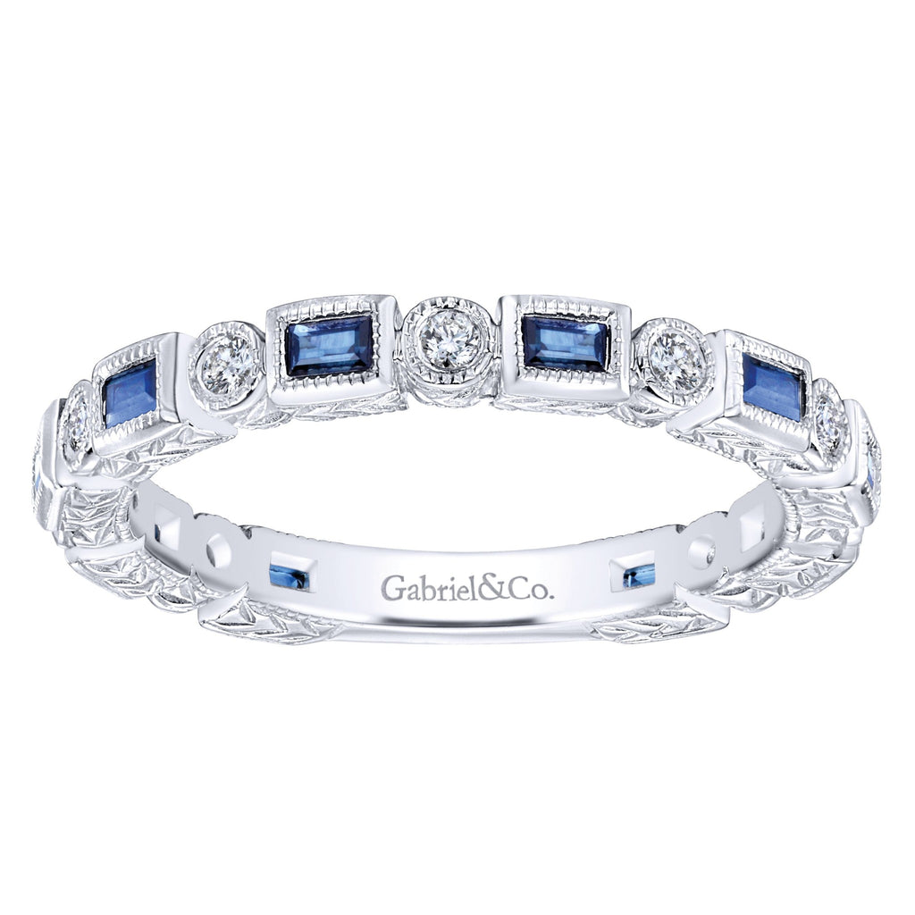 Gabriel & Co. Contemporary Engagement Ring ER12189R4M44SA | Thom Duma Fine  Jewelers | Warren, Ohio's Premier Jewelry Store