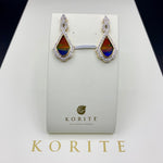 KORITE Ammolite Earrings, Baroque Collection