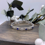 18kt Sapphire & Diamond Bracelet