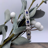 18kt Sapphire & Diamond Bracelet