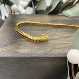 18kt Yellow Gold Rainbow Sapphire Bracelet