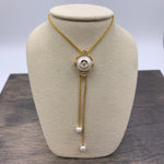 Galatea Diamond in a Pearl Necklace