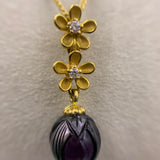 Galatea "Mercy Pearl" with Amethyst Necklace