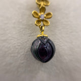 Galatea "Mercy Pearl" with Amethyst Necklace