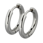 JOSEF ELIAS Stainless Steel Hoop Earrings