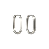 JOSEF ELIAS Stainless Steel Hoop Earrings