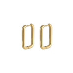 JOSEF ELIAS Stainless Steel Hoop Earrings