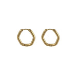 JOSEF ELIAS Stainless Steel Hoop Earrings