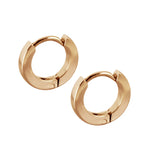 JOSEF ELIAS Stainless Steel Hoop Earrings