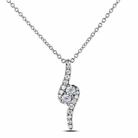 Glowing Hearts Canadian Diamond Necklace